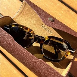 Worn twice hand crafted Japanese luxury sunglasses